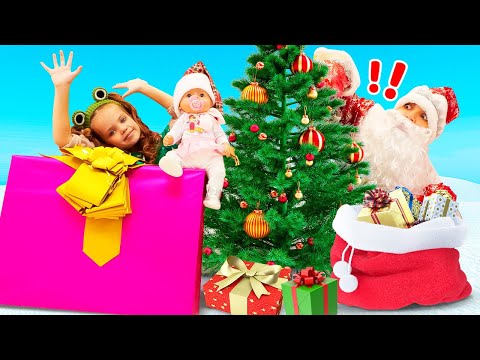 🎅Pourquoi le Père Noël n’a pas mis de cadeau sous le sapin de Baby Born? Vidéo pour enfants.