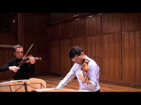 YSAYE -  2 violins sonata, part 1, Tedi Papavrami Svetlin Roussev