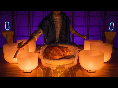 RESET YOUR VAGUS NERVE for Sleep - Crystal Singing Bowl Sound Bath