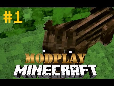 Minecraft Modplay #001 [Deutsch/HD] - Böse Tiere!