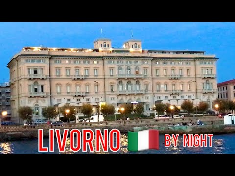 🇮🇹 THE LIVORNO (TUSCANY) ITALY BY NIGHT MY SUMMER CAPITAL EVERY SUMMER I LOVE 💚❤️ THIS PLACE 👏