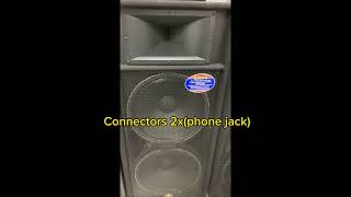 Video thumbnail for YAMAHA S215 V Passive Speaker demo! by Fel Bang