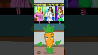 🔍 Only Genius Can Spot Who’s Hiding The Prisoner! 🧠👀 #riddlejourney #shorts