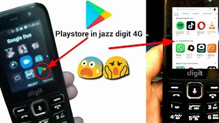 Jazz digit 4G playstore app download trick  playst