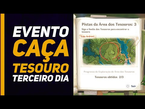 Genshin Impact: Sumeru - Evento Caça ao Tesouro - Dia 3