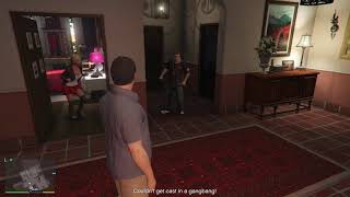 Tracey and Jimmy arguing - GTA 5