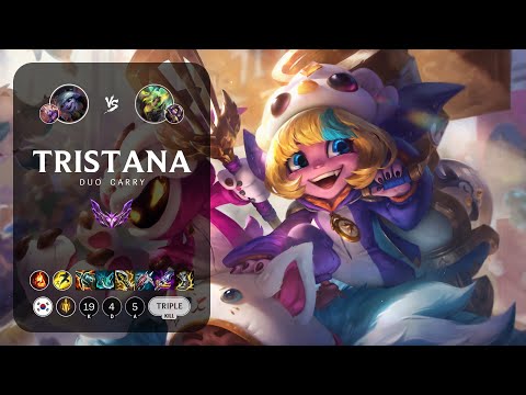 Tristana ADC vs Zeri - KR Master Patch 13.1