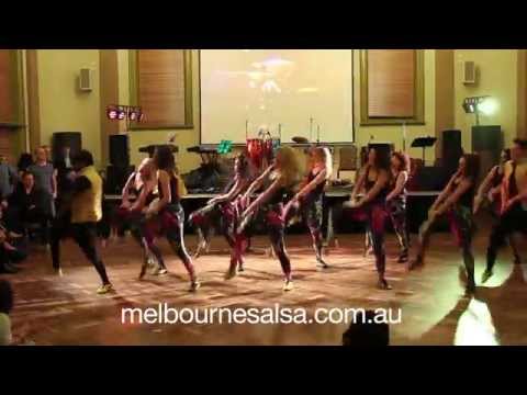 Melbourne Salsa LATIN HIP HOP TEAM June 2014 performance