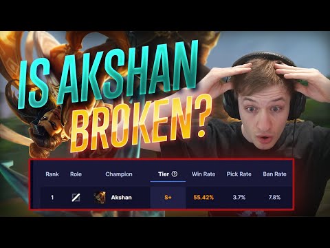 RIOT what have you done? Akshan with new Items 🔥