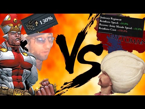 130 DISCIPLINE POPE FIGHTS TURKS - Battle Pope EU4 MP Part 3