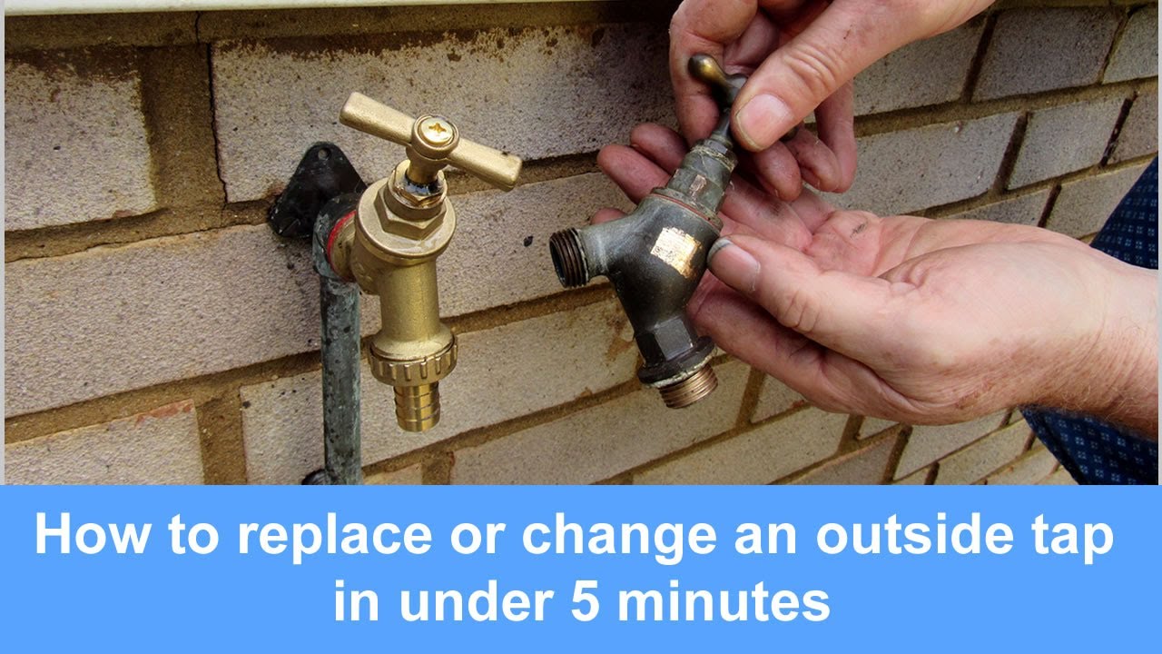 Watch video How to replace or change an outside tap in under 5 minutes Now How to replace or change an outside tap in under 5 minutes