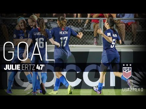 WNT vs. Mexico: Julie Ertz Goal - Oct. 4, 2018
