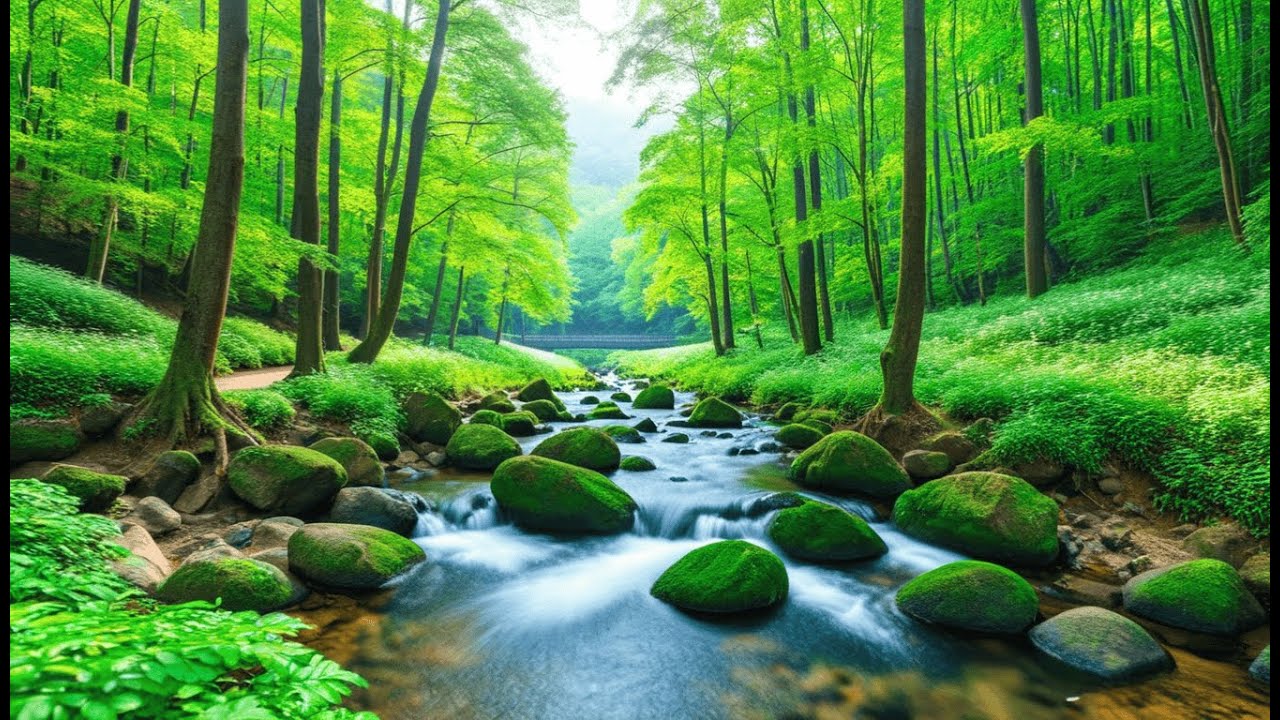 Wonderful healing music to soothe the mind and relieve nervous disorders🌿Positive energy