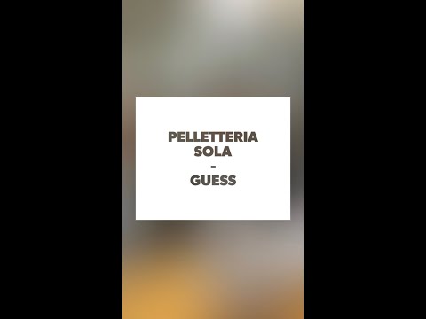 COLLEZIONE PE21 GUESS - PELLETTERIA SOLA