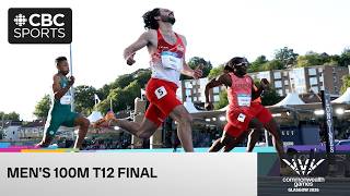 Canada's George Quarcoo earns bronze in men's 100m T12 final on Day 7 of 2026 Commonwealth Games