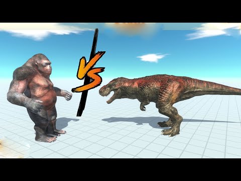 T-Rex vs  Goro The Giant