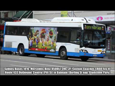 Transit Systems Sydney (ex-STA) 1816ST: Mercedes-Benz O500LE CNG (ZF/CC CB60 Evo II)