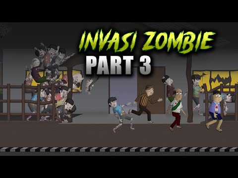 Zombie Invasion - Episode 3 - Funny Cartoon Horror Animation - WargaNet Life