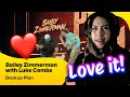 Reaction Bailey Zimmerman With Luke Combs Backup Plan