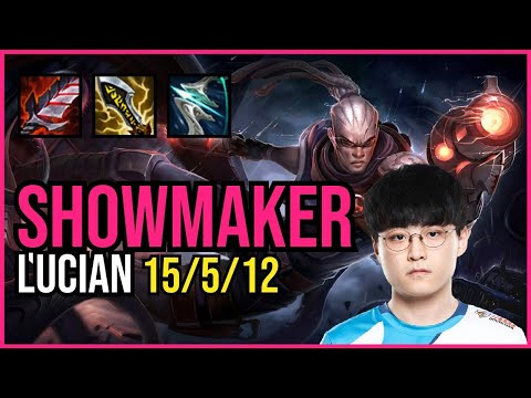 SHOWMAKER - LUCIAN vs. IRELIA Mid | KR GRANDMASTER | PATCH 11.1