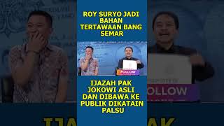 Download lagu ROY SURYO RIDICULED! IS JOKOWI'S DIPLOMA REAL OR FAKE? THIS STATEMENT CAUSES A STIR! mp3