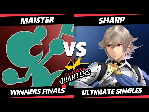 Captain's Quarters 6 Winners Finals - Maister (Game & Watch) Vs. Sharp (Corrin) SSBU Smash Ultimate
