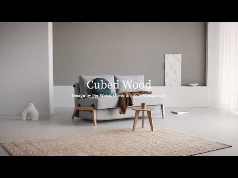 Innovation Living Cubed 160 Wood Sofa Bed