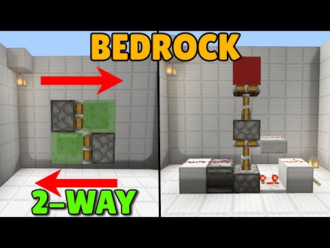 MINECRAFT: 5 SIMPLE REDSTONE BUILDS FOR BEDROCK AND PE |