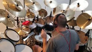 Jeff Lorber Fusion - Hidden Agenda (drum cover)