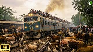 Impossible Train Journeys | World's Most Dangerous Railway Routes That Shouldn’t Exist | 4K