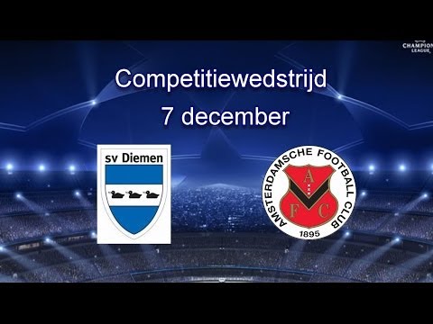 Diemen F1 - AFC Amsterdam F1 (december 2013)