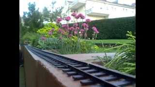 preview picture of video 'Timpo Toys Prairie Rocket Train Gartenanlage Garden Train'