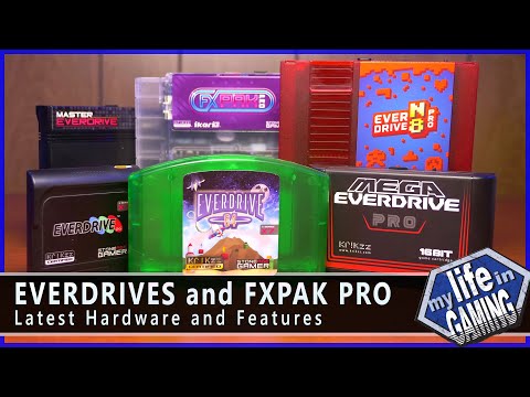 EverDrives & FXPak Pro - The Latest Hardware and Features as of 2020 / MY LIFE IN GAMING