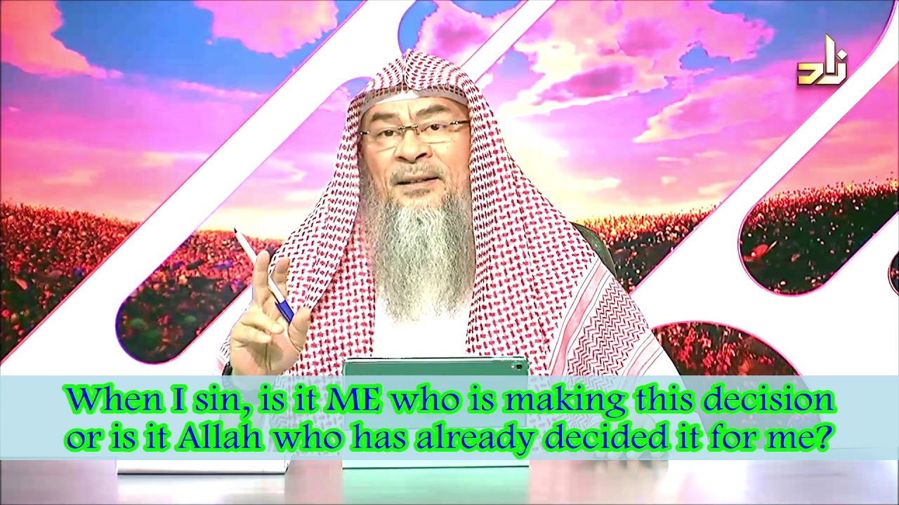 Is it ok to justify our sins or shortcomings on Pre-destiny? - Assim al hakeem
