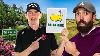 HE'S BEEN INVITED TO THE 2026 MASTERS!