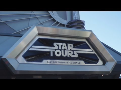 Star Tours - The Force Awakens Brand New Scene -  Season of the Force - Disneyland