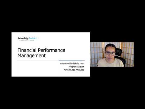 Financial Performance Management Demo