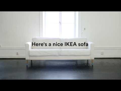 Update Your IKEA Karlstad Sofa With a Bemz Cover