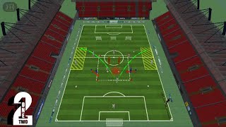 TACTICAL SITUATION/PLAY THE RIGHT PASS/FOOTBALL TRAINING