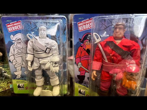 FTC : SCOOBY DOO GHOST OF RED BEARD AND RETURN OF RED BEARD’S GHOST FIGURES !!!