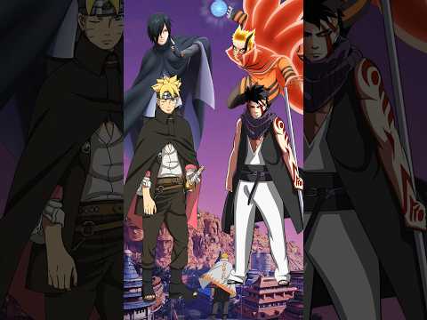 Sasuke and Boruto vs Naruto and Kawaki | #boruto #sasuke #naruto #kawaki