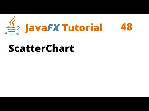 JavaFX Tutorial 48 - ScatterChart