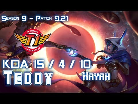SKT T1 Teddy XAYAH vs KAI'SA ADC - Patch 9.21 EUW Ranked