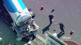 Oxygen Tanker Truck Explosion Rocks Santa Rosa Kaiser Office