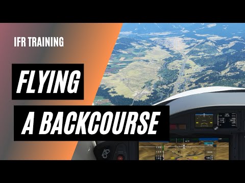 Flying a Back Course | LOC/DME-E KASE Aspen | Reverse Sensing | IFR Training