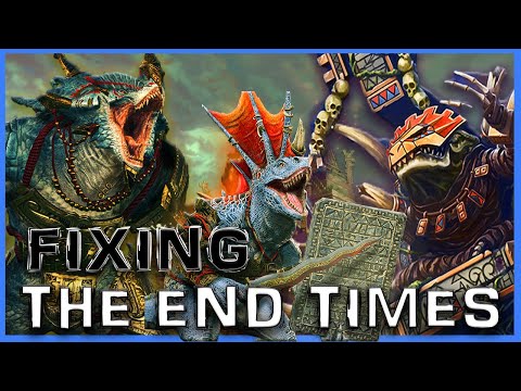 How to make the end times actually good - The Lizardmen | Warhammer Fantasy Lore