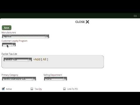 Setup Your Item for the Customer Loyalty Program