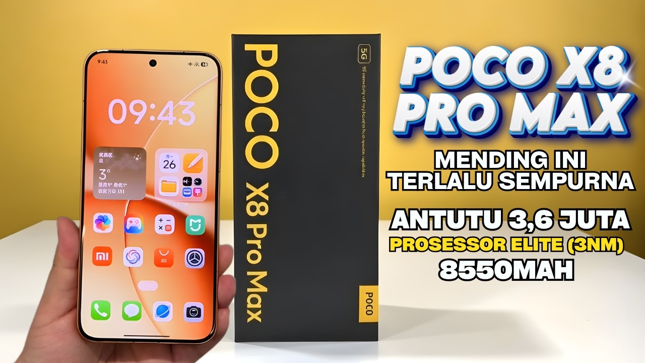 FIX MENDING INI SIH‼️POCO X8 PRO MAX BENAR BENAR JADI GODAAN BARU