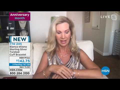 HSN | Bianca Milano Sterling Silver Jewelry 1st Anniversary 08.10.2021 - 06 PM