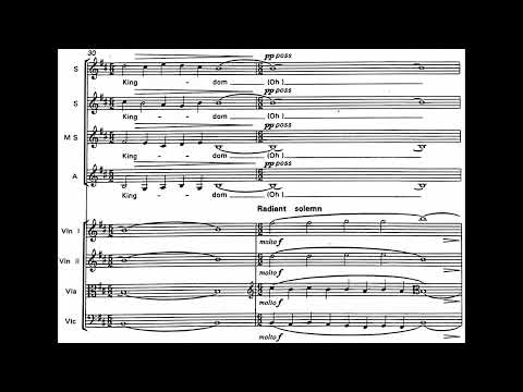 Tavener: The Bridegroom (w. Score)